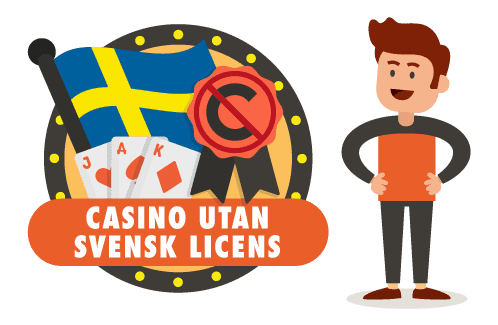 Svenska casino utan licens